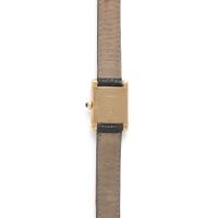 Cartier, Ref. 78093, 18K Yellow Gold 'Tank Normale' Watch, with Box & Booklets
