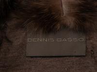 DENNIS BASSO, SABLE FUR CROPPED VEST