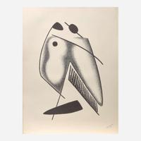Alexander Archipenko (American/Ukrainian, 1887-1964) Les Formes Vivantes
