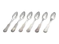 A Group of Coin Silver Spoons