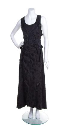 A Junya Wantanabe Black Cotton Parachute Dress, Size S.