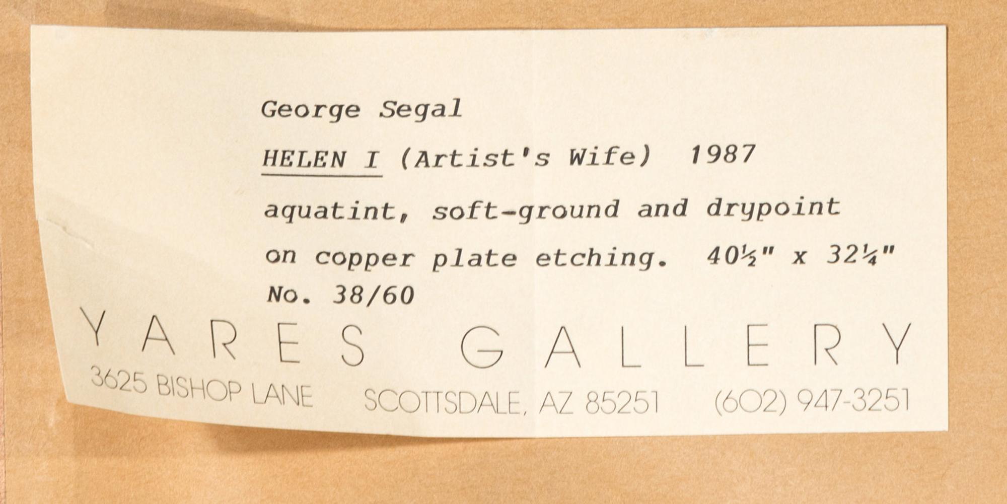 Rena (Artist's Daughter) and Helen I (Artist's Wife) , 1987