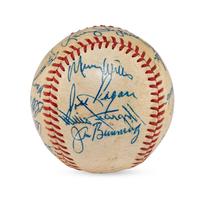 A 1968 Pittsburgh Pirates Team Signed Autograph Baseball Featuring Roberto Clemente (JSA Letter of Authenticity),