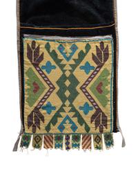 Potawatomi Loom-Beaded Bandolier Bag