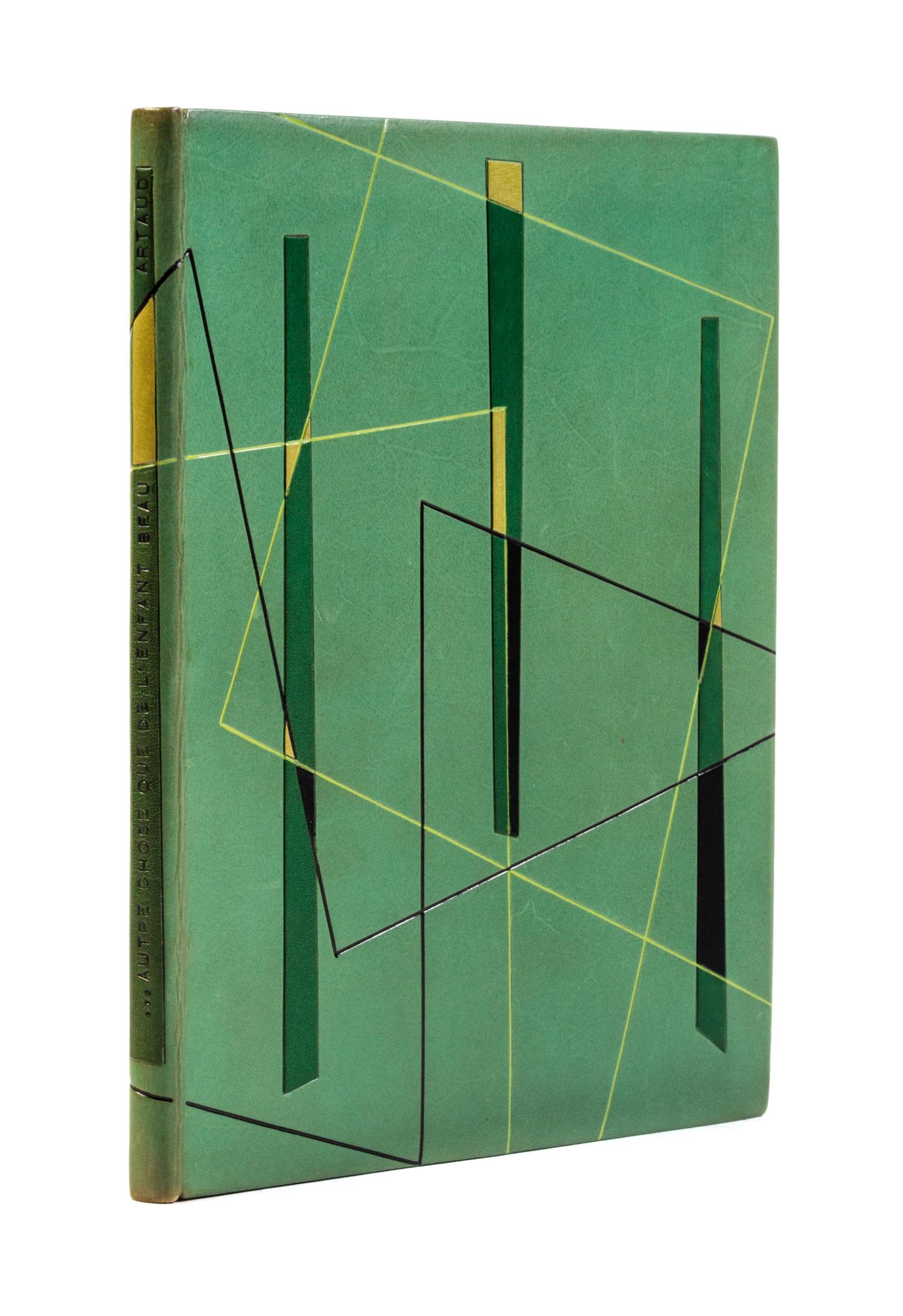(PICASSO, PABLO) ARTAUD, ANTONIN. Autre chose que l'enfant beau. Paris, 1957. Limited, signed.