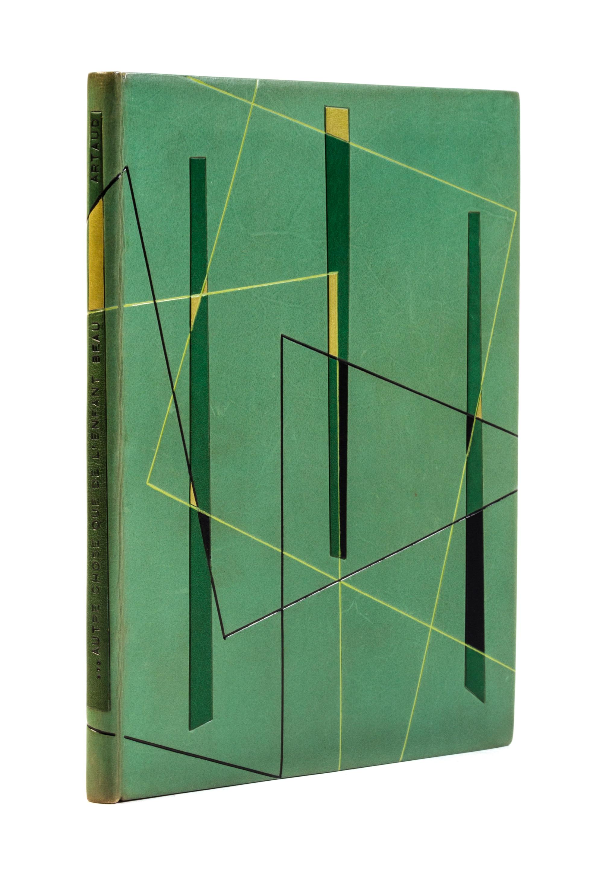 (PICASSO, PABLO) ARTAUD, ANTONIN. Autre chose que l'enfant beau. Paris, 1957. Limited, signed.
