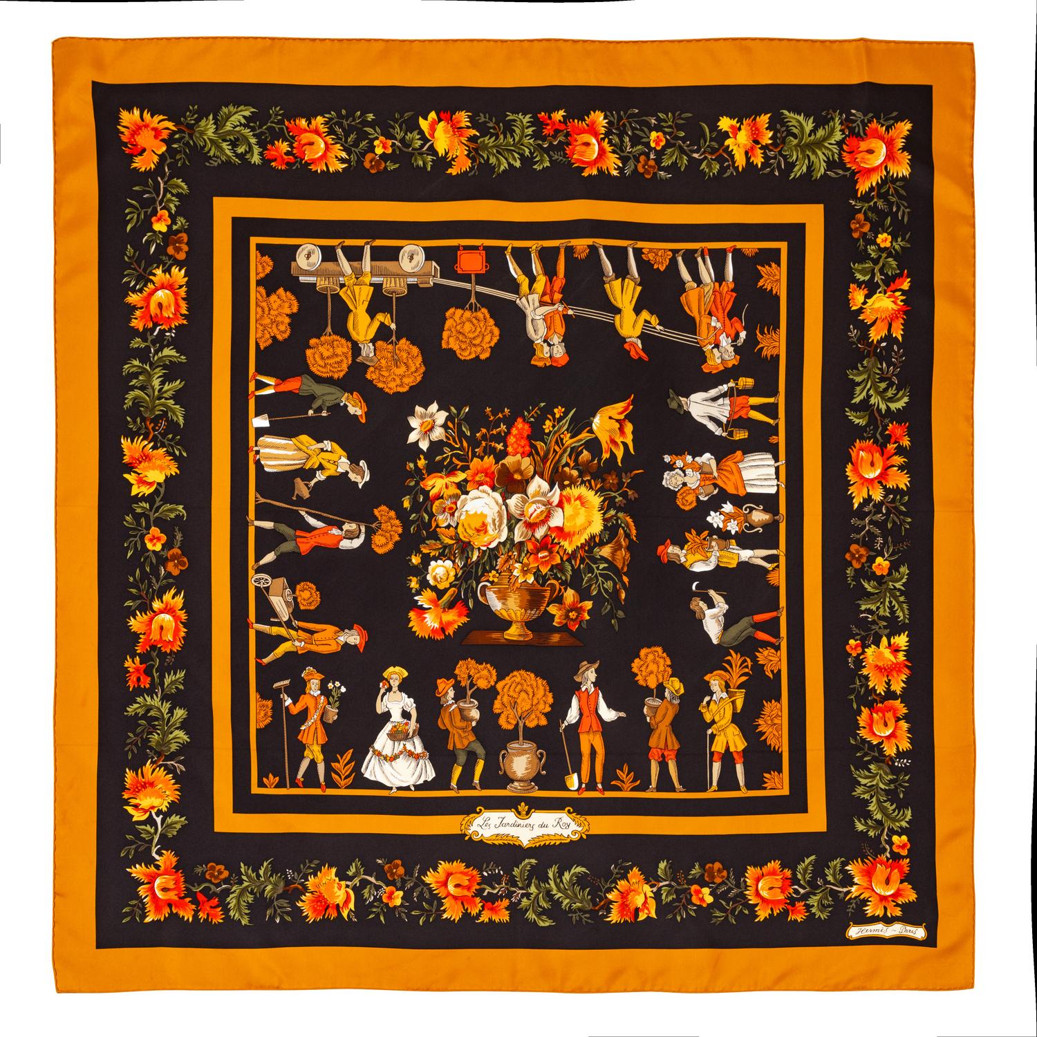 Hermès 90cm Silk Scarf