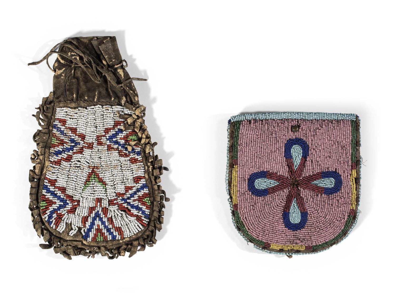 Plains Beaded Pouches