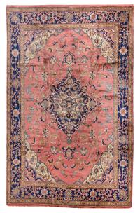 An Oushak Wool Rug 12 feet 3 inches x 9 feet.