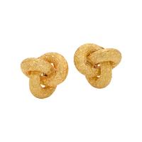 YELLOW GOLD EARCLIPS