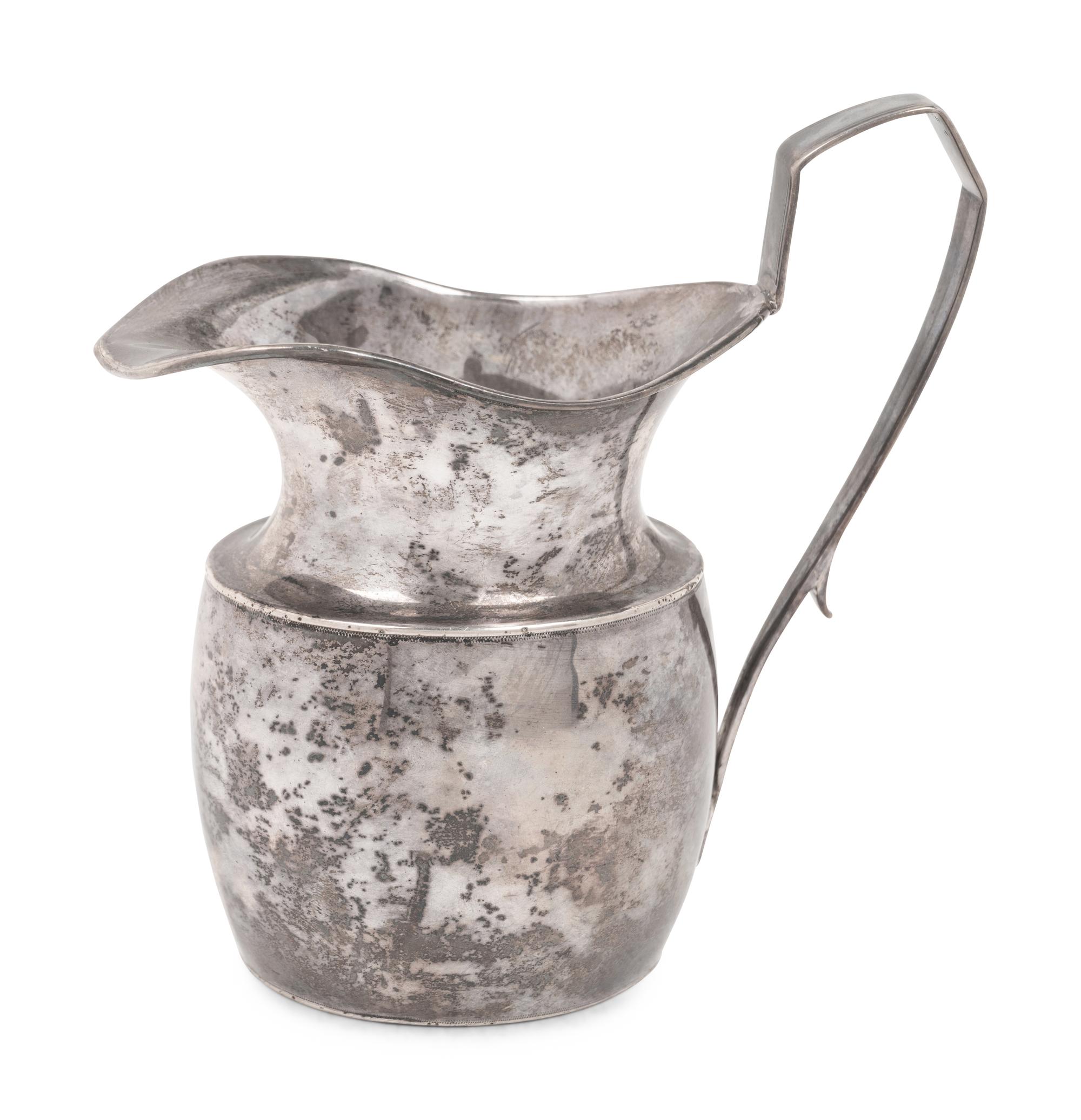 An American Silver Creamer