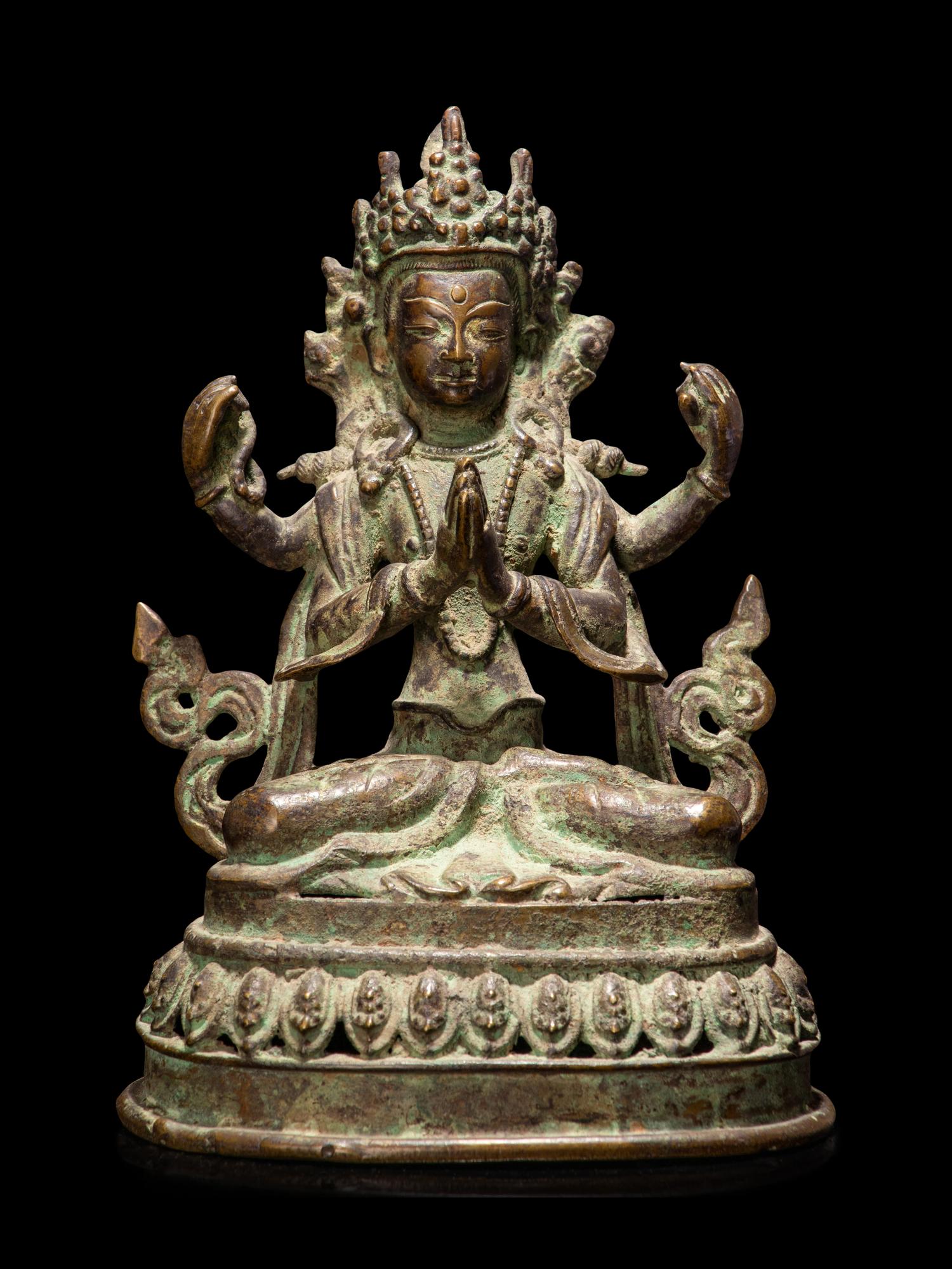 Two Asian Bronze Figures