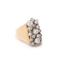 DIAMOND CLUSTER RING