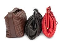 Three Bottega Veneta Intrecciato Bags, 1980-2000