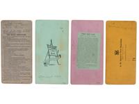 [UTAH]. A group of 4 stereoviews of Salt Lake City, Utah, by Charles William Carter and Andrew J. Russell.