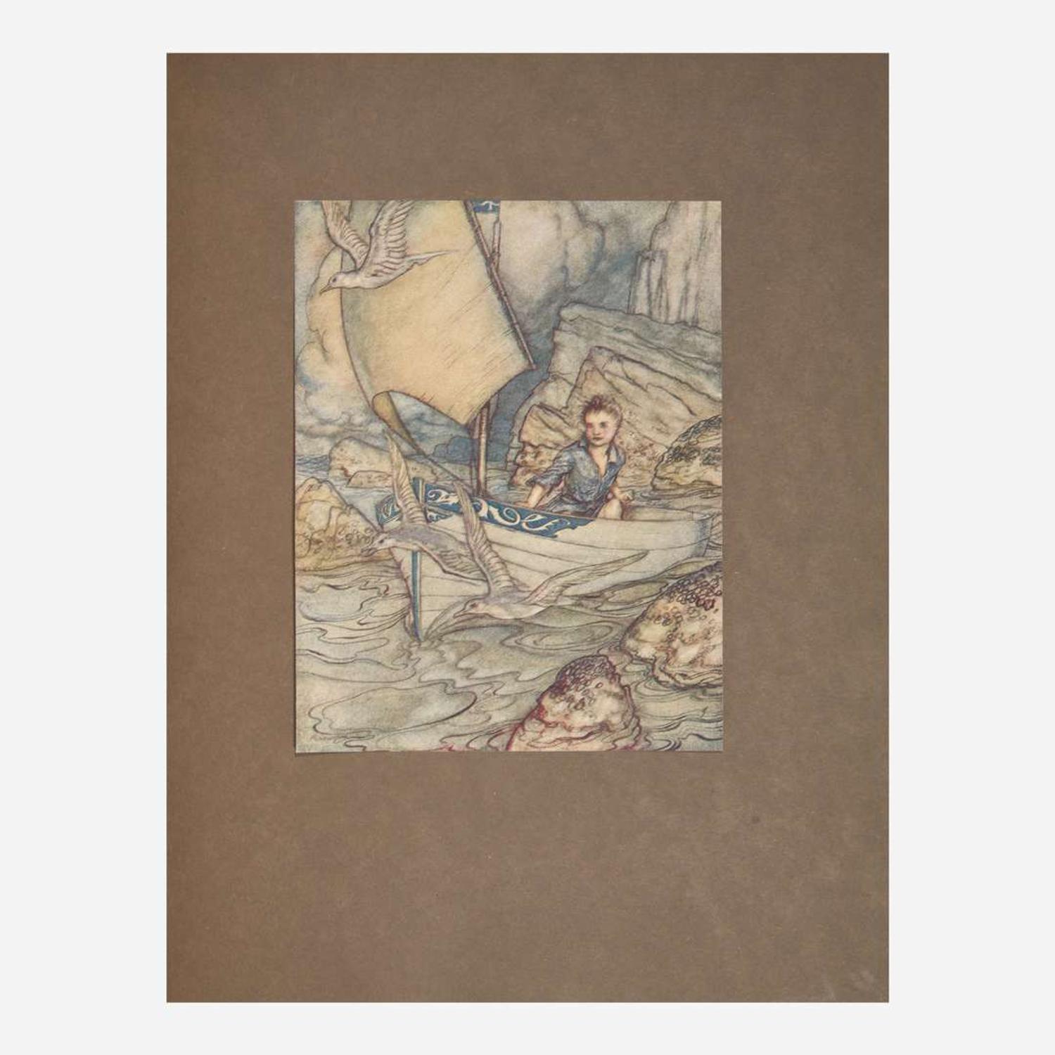 [Children's & Illustrated] [Rackham, Arthur] Swinburne, Algernon Charles The Springtide of Life: Poems of Childhood
