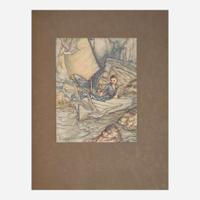 [Children's & Illustrated] [Rackham, Arthur] Swinburne, Algernon Charles The Springtide of Life: Poems of Childhood