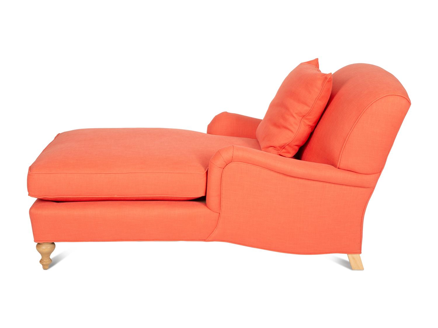 A "Bridgewater" Style Upholstered Chaise Longue