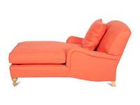 A "Bridgewater" Style Upholstered Chaise Longue