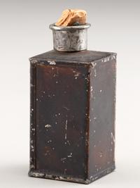 [CIVIL WAR -- MEDICINE]. Government issued quinine tin.
