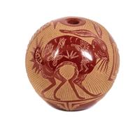 Joseph Lonewolf (1932-2014), Santa Clara Height 2 x diameter 2 inches.