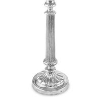 A Pair of Silver-Plate Five-Light Candelabra