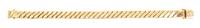 An 18 Karat Yellow Gold Fancy Link Bracelet, 45.60 dwts.