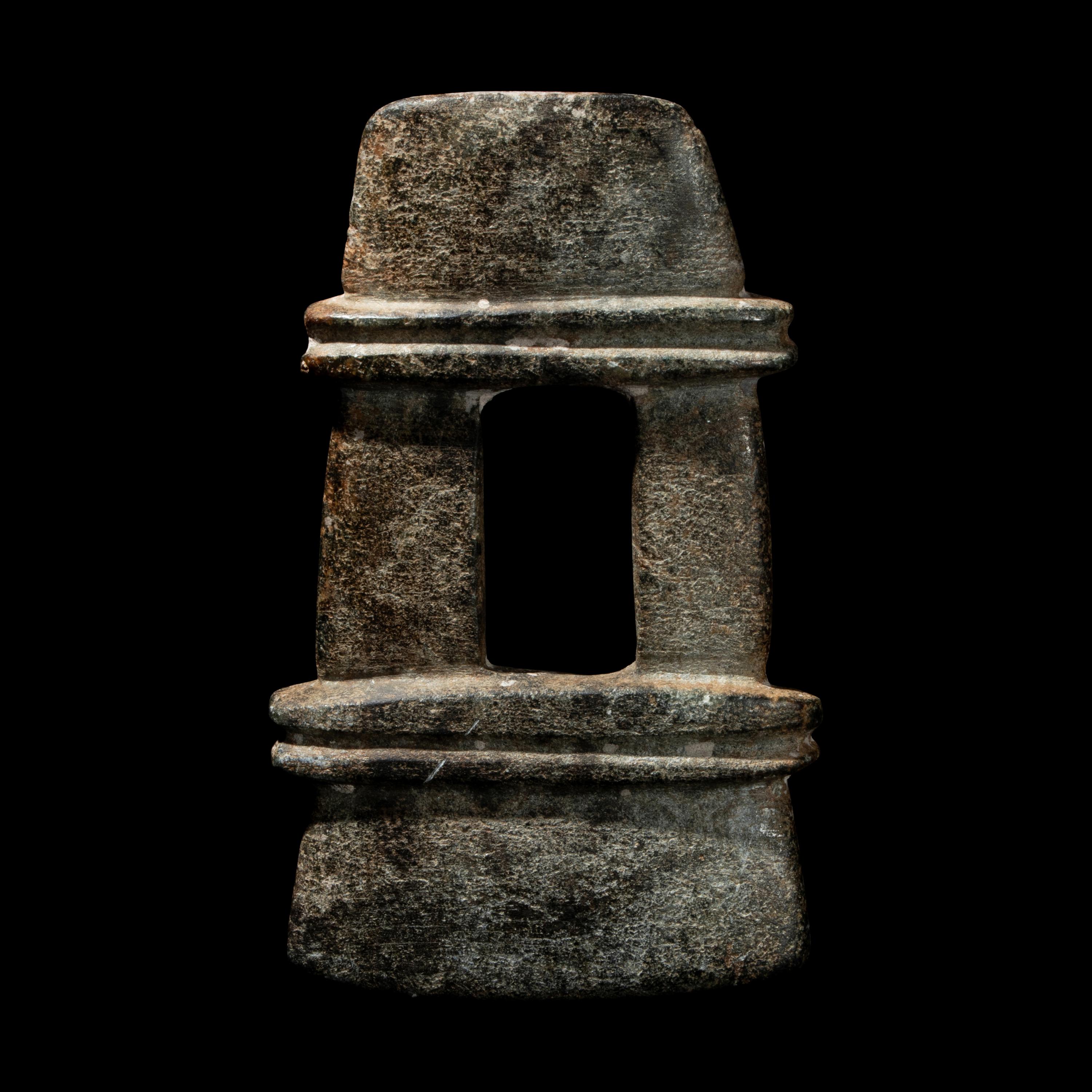 A Mezcala Serpentine Temple