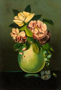 Artist Unknown, , Still Life with Flowers