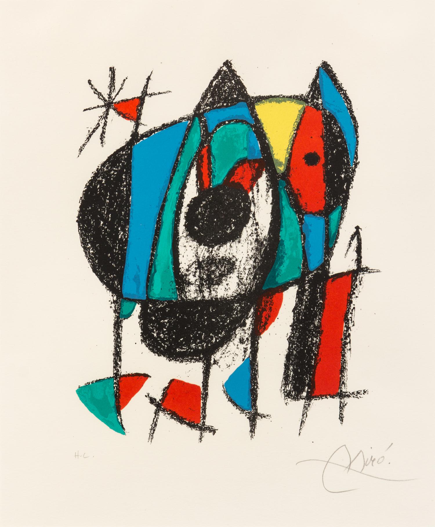 Joan Miró, (Spanish, 1893-1983), Untitled (from Miro Lithographe II), 1975