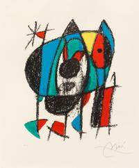 Joan Miró, (Spanish, 1893-1983), Untitled (from Miro Lithographe II), 1975