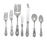 An American Silver Flatware Service