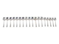 An Assembled Gorham and Durgin Silver Flatware Service
