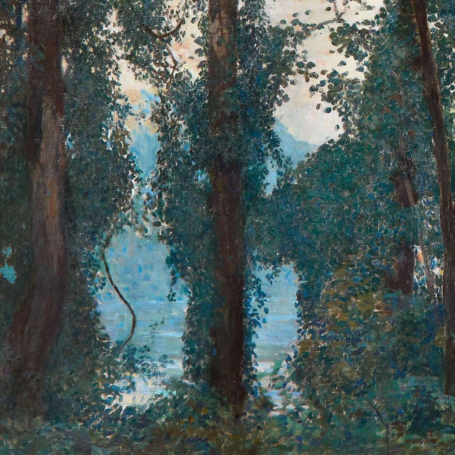 Daniel Garber (American, 1880–1958) Sycamores