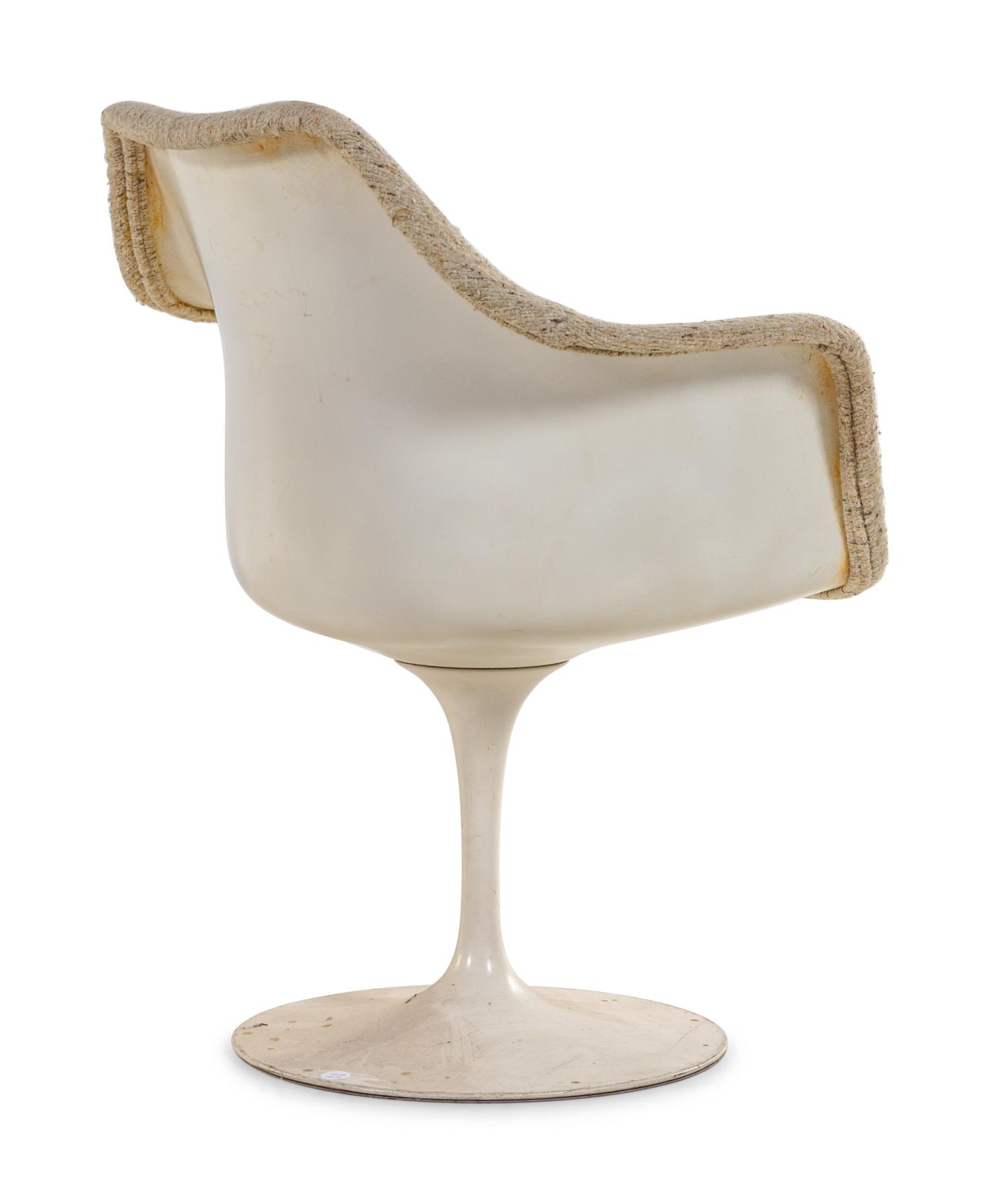 Set of Four Tulip Armchairs, Knoll USA