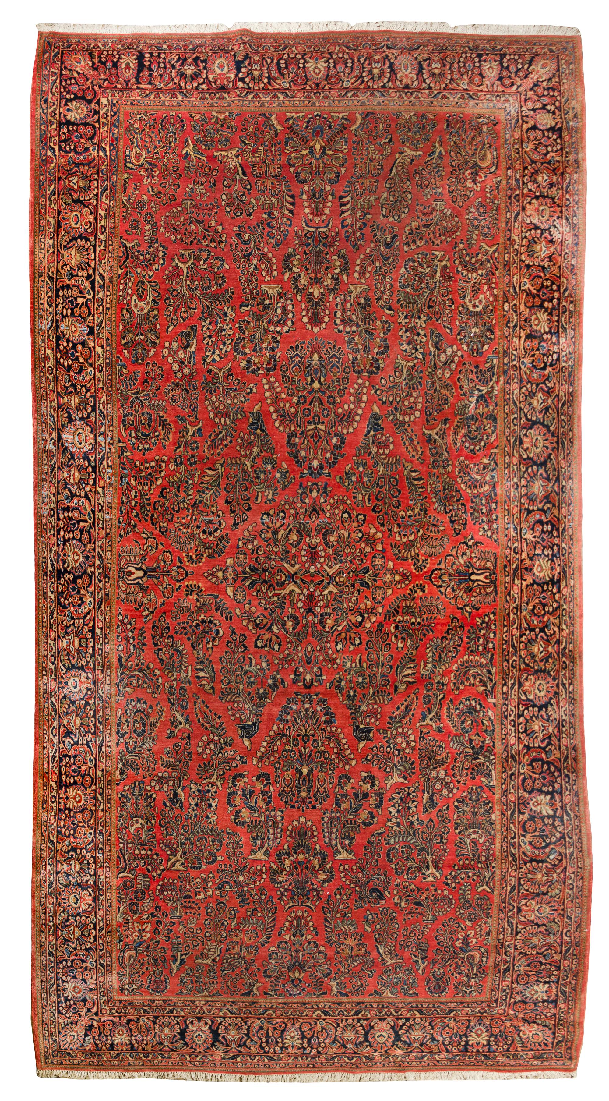 A Sarouk Wool Rug 17 feet 10 inches x 10 feet 8 inches. — 20TH CENTURY