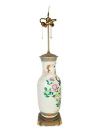 A Large Pair of Chinese Export Molded Porcelain Table Vases — 19th/20th Century