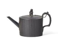 A Wedgwood Black Basalt Teapot
