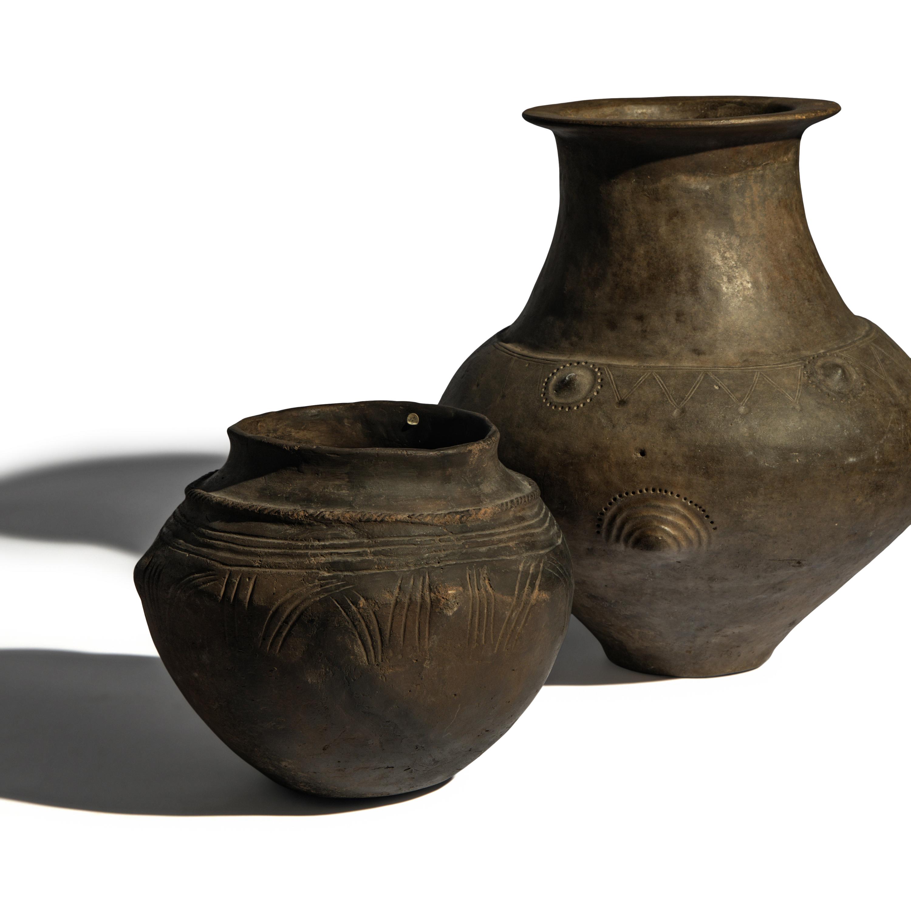 Two Bronze Age Terracotta Vessels