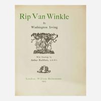 [Children's & Illustrated] [Rackham, Arthur] Irving, Washington Rip Van Winkle