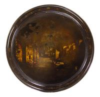 A French Lacquered Center Table
