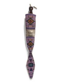 Blackfeet Beaded Hide Knife Sheath