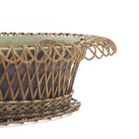 An Iron Wirework Urn