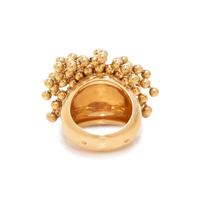 CARTIER, YELLOW GOLD 'NOUVELLE VAGUE' RING