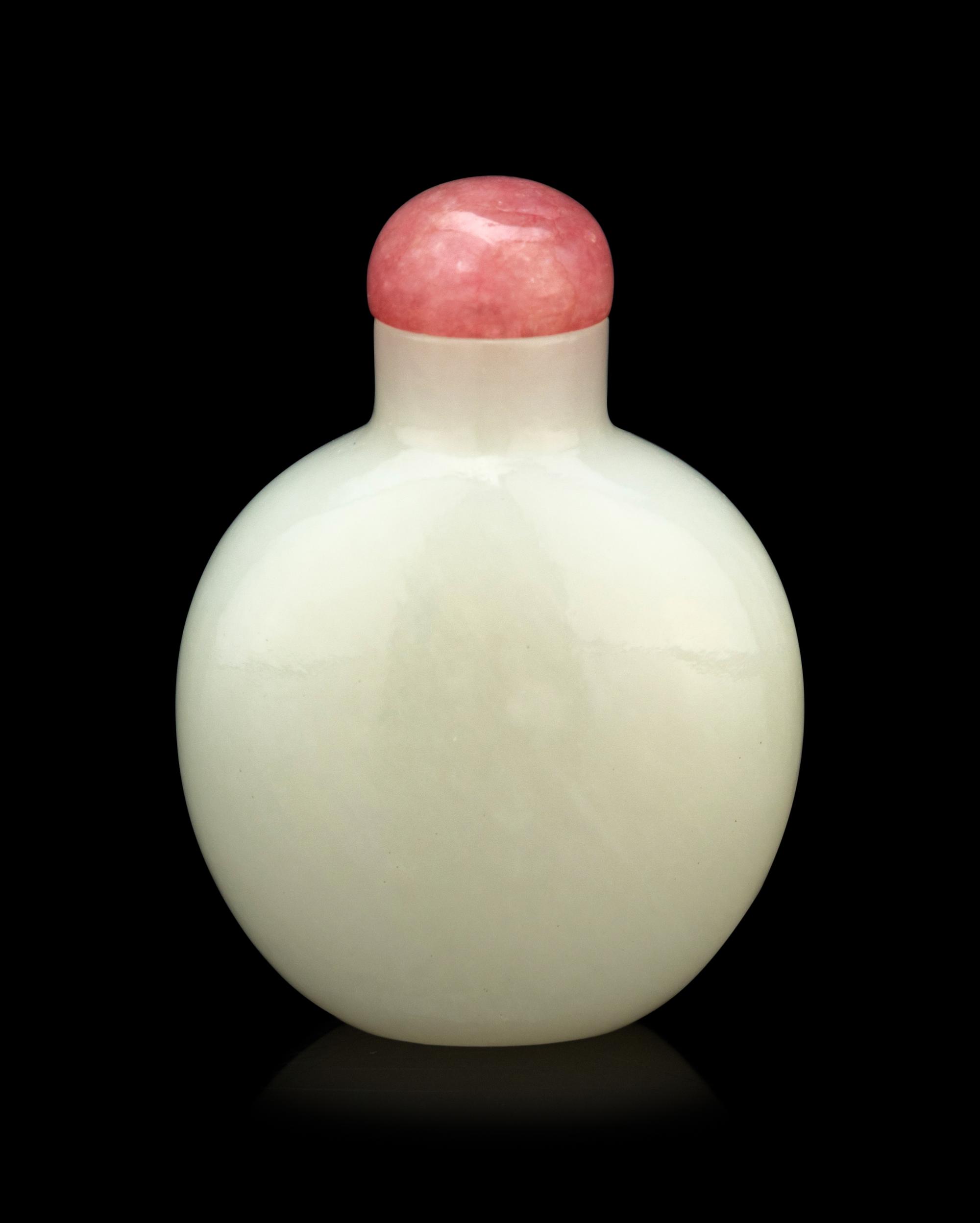 A White Jade Snuff Bottle