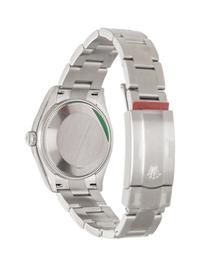 ROLEX, REF. 277200 STAINLESS STEEL 'OYSTER PERPETUAL' WITH GREEN DIAL, BOX & PAPERS