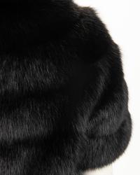J. Mendel Fox Fur Short Sleeve Jacket