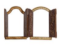 Four Carved and Polychrome-Decorated Doorways