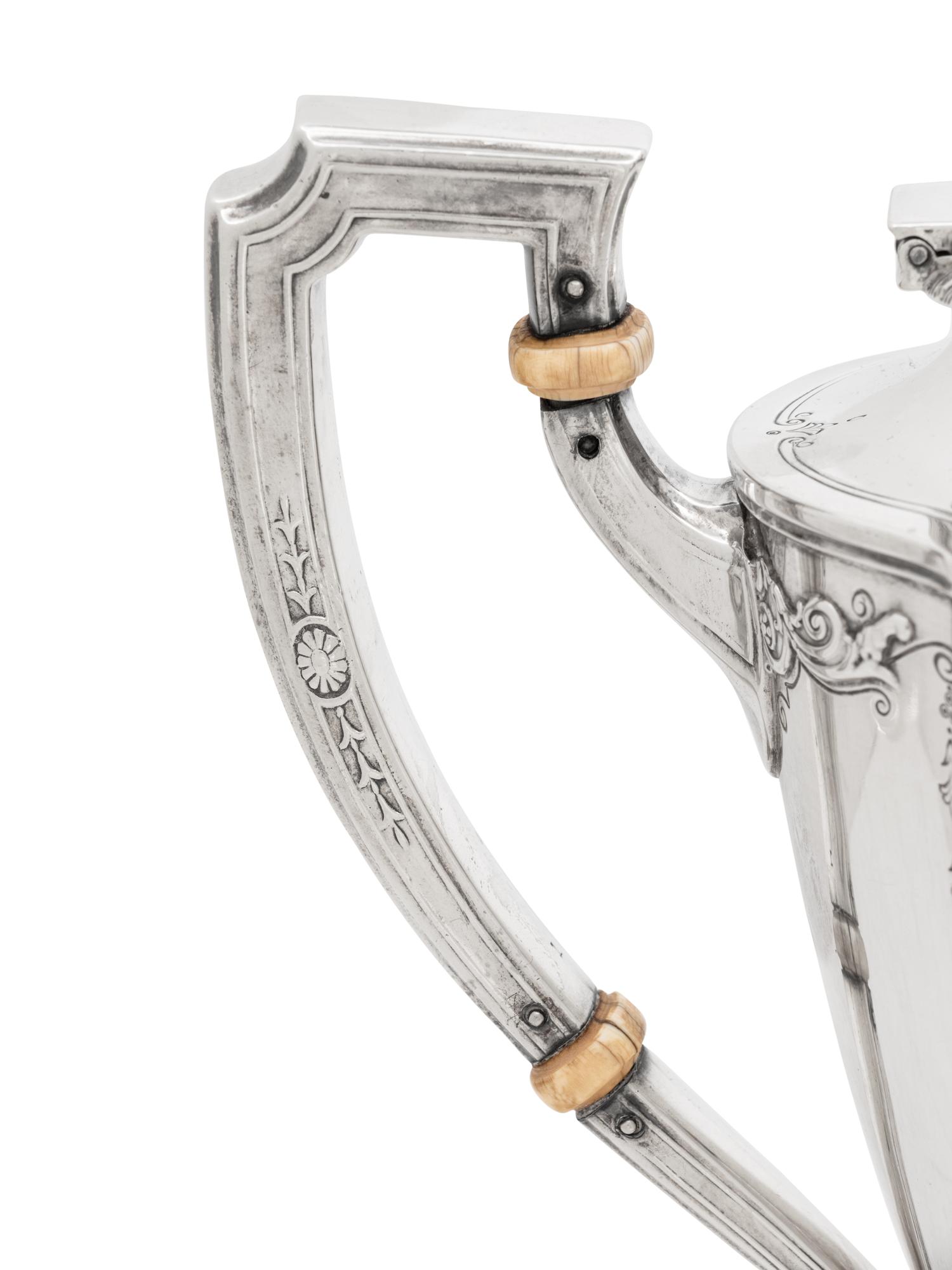 An American Silver Seven-Piece Tea and Coffee Service