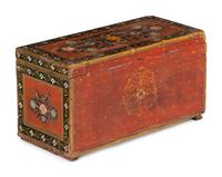 An Indian Painted Trunk